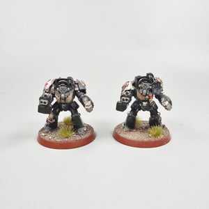 Black Templars Terminators x5 Painted - Warhammer 40k Space Marines