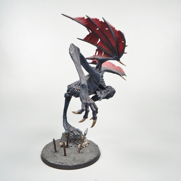 Warhammer 40k Chaos Space Marines Converted Winged Daemon Prince Painted