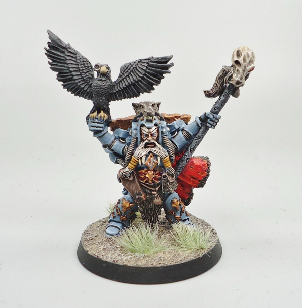 Space Wolves Njal Stormcaller Painted - Warhammer 40k Army Space Marines