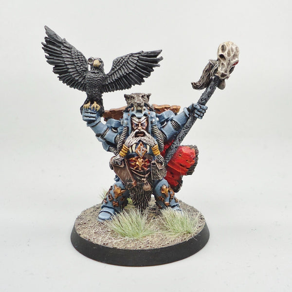 Space Wolves Njal Stormcaller Painted - Warhammer 40k Army Space Marines