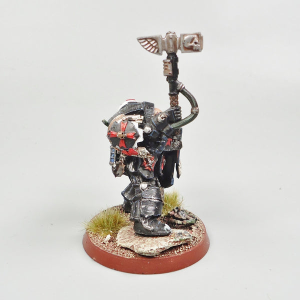 Black Templars Converted Captain Painted - Warhammer 40k Space Marines