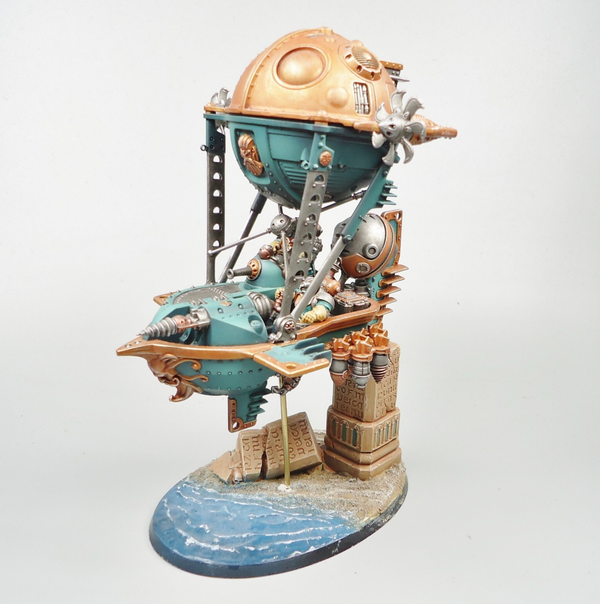 Kharadron Overlords Grundstok Gunhauler Painted - Warhammer Age Of Sigmar