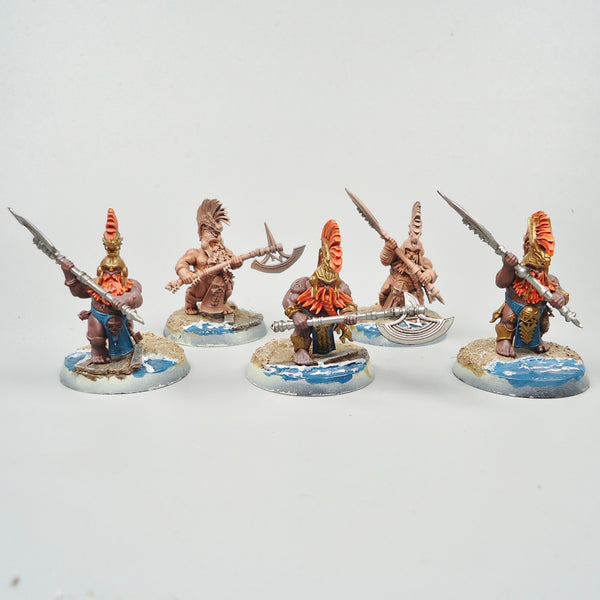 Kharadron Overlords Fyreslayers x5 Partly Painted - Warhammer Age Of Sigmar