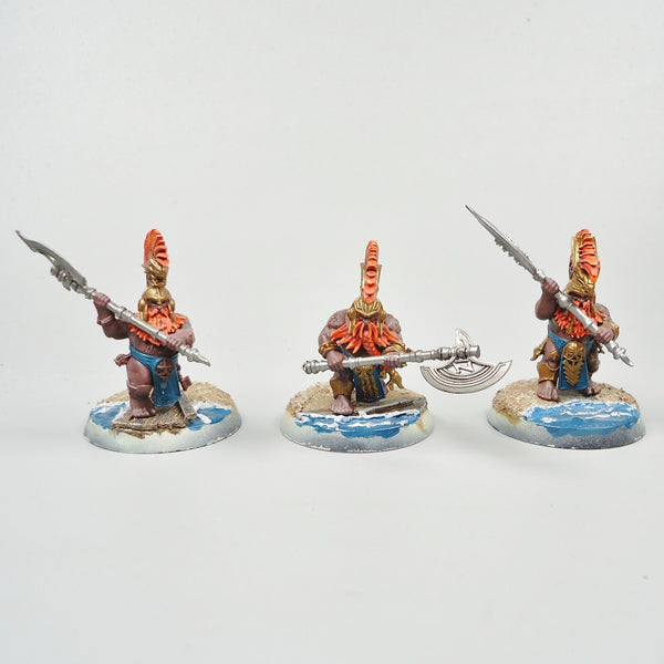 Kharadron Overlords Fyreslayers x5 Partly Painted - Warhammer Age Of Sigmar