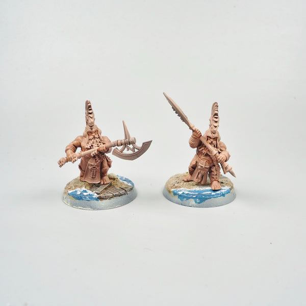 Kharadron Overlords Fyreslayers x5 Partly Painted - Warhammer Age Of Sigmar