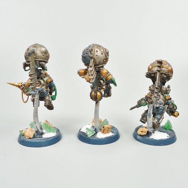 Kharadron Overlords Endrinriggers x3 Painted - Warhammer Age Of Sigmar