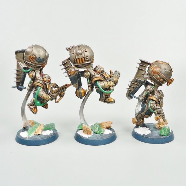 Kharadron Overlords Endrinriggers x3 Painted - Warhammer Age Of Sigmar
