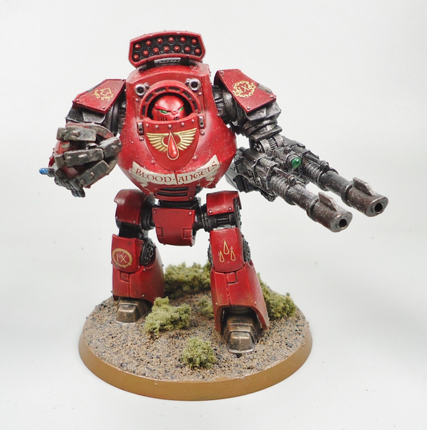 Blood Angels - Contemptor Dreadnought Painted - Warhammer 30k - Horus Heresy