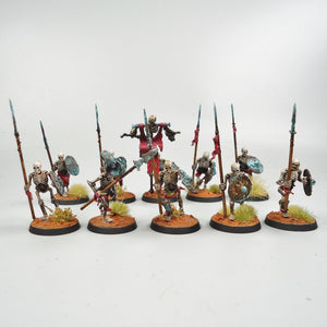 Soulblight Gravelords - Skeleton Warriors x10 Painted -Warhammer - Age of Sigmar