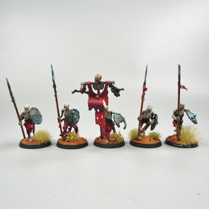 Soulblight Gravelords - Skeleton Warriors x10 Painted -Warhammer - Age of Sigmar