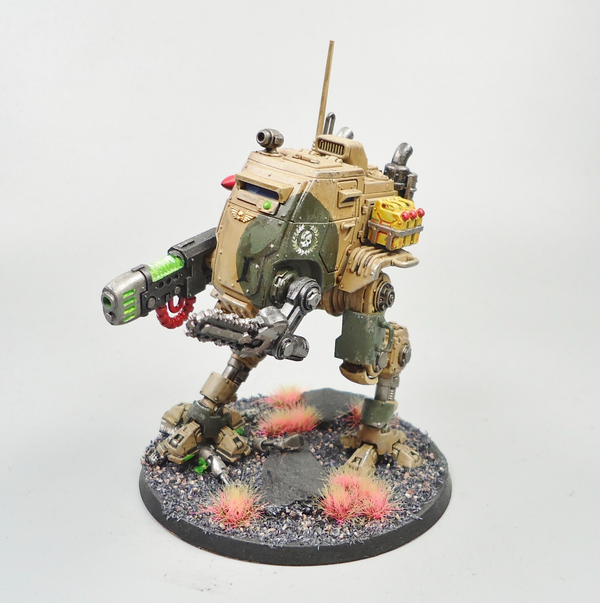 Warhammer 40k Army Astra Militarum Imperial Guard Armoured Sentinel Painted