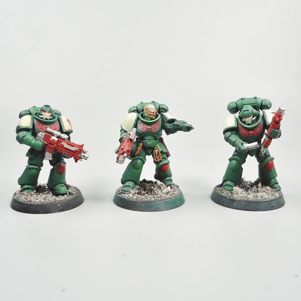 Dark Angels - Primaris Intercessors x5 Painted - Warhammer 40k - Space Marines