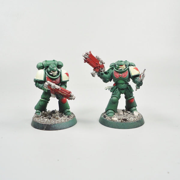 Dark Angels - Primaris Intercessors x5 Painted - Warhammer 40k - Space Marines