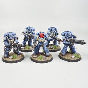Ultramarines Heavy Intercessors x5 Painted - Warhammer 40k Army Space Marines
