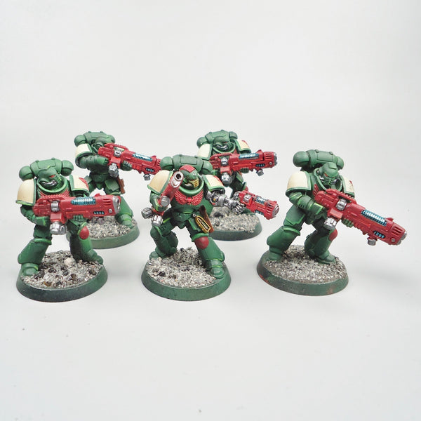 Dark Angels - Primaris Hellblasters x5 Painted - Warhammer 40k - Space Marines