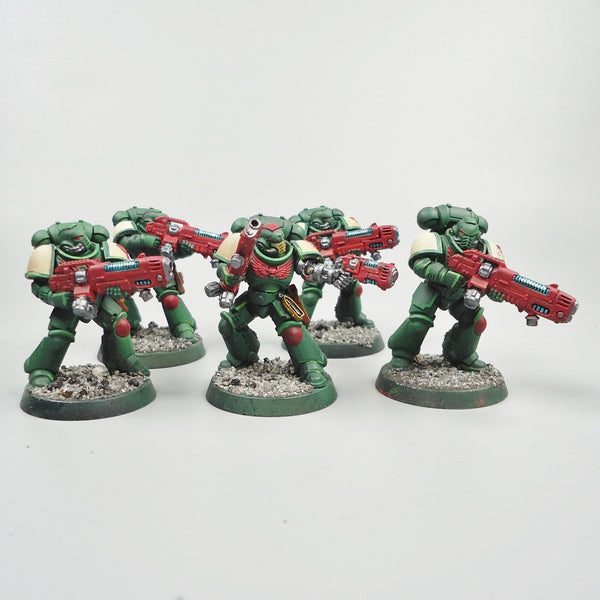 Dark Angels - Primaris Hellblasters x5 Painted - Warhammer 40k - Space Marines