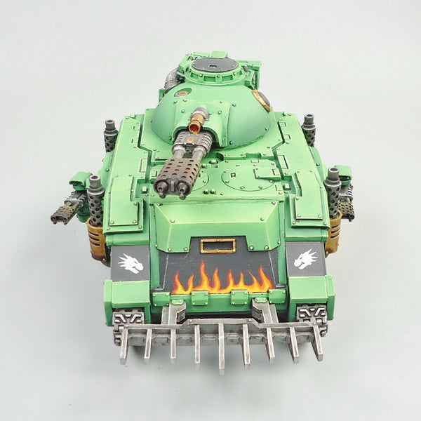 Salamanders Deimos Predator Painted - Warhammer 40k Army Space Marines