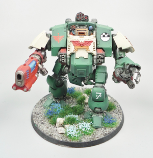 Dark Angels - Redemptor Dreadnought Painted - Warhammer 40k - Space Marines