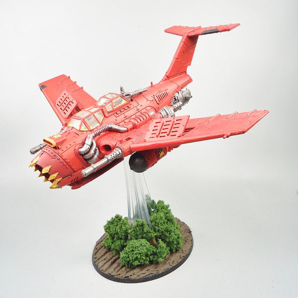 Ork Blitza-Bommer Painted And Based - Warhammer 40k Army