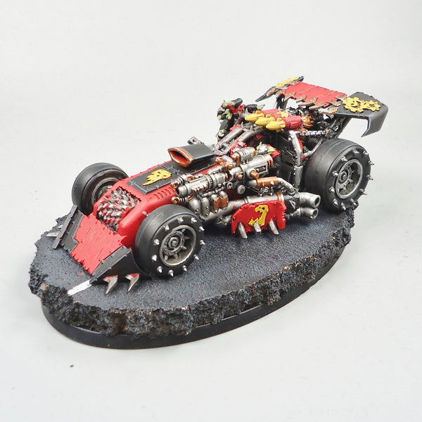 Ork Shokkjump Dragsta Painted And Based - Warhammer 40k Army
