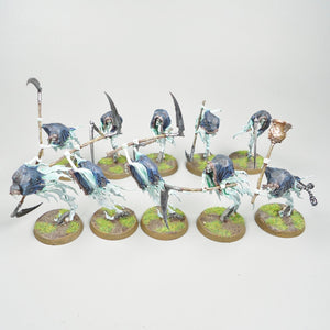 Nighthaunt Grimghast Reapers x10 Painted - Warhammer - Age Of Sigmar