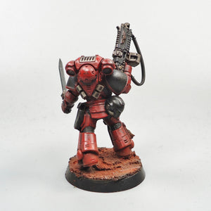 Blood Angels - Converted Lieutenant Painted - Warhammer 40k - Space Marines