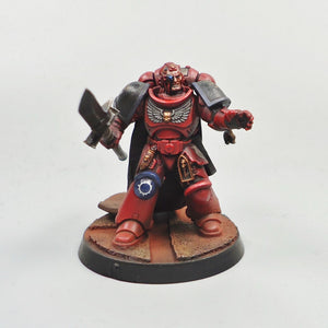 Blood Angels - Proxy Converted Lieutenant Painted Warhammer 40k - Space Marines