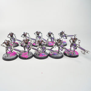 Necron Warriors x10 Painted - Necrons - Warhammer 40k - GW - 40,000