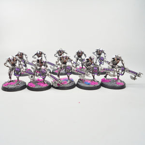 Necron Warriors x10 Painted - Necrons - Warhammer 40k - GW - 40,000