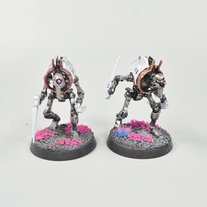 Necron 2x Cryptothralls Painted - Necrons - Warhammer 40k - GW - 40,000