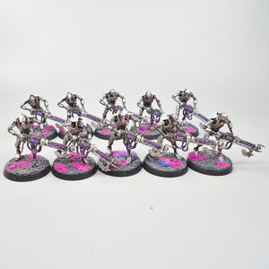Necron Warriors x10 Painted - Necrons - Warhammer 40k - GW - 40,000