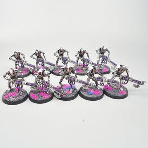 Necron Warriors x10 Painted - Necrons - Warhammer 40k - GW - 40,000