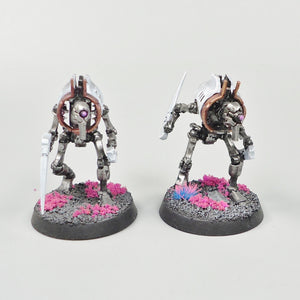 Necron 2x Cryptothralls Painted - Necrons - Warhammer 40k - GW - 40,000