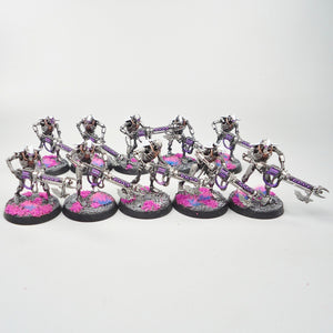 Necron Warriors x10 Painted - Necrons - Warhammer 40k - GW - 40,000