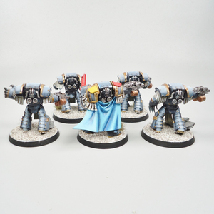 Space Wolves Cataphractii Terminators x5 Warhammer 30k Horus Heresy Space Marine