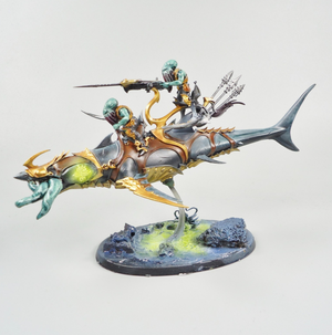 Idoneth Deepkin - Converted Akhelian Allopex Painted - Warhammer - Age Of Sigmar