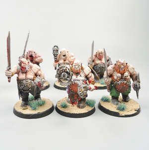 Ogor Mawtribes - Ogor Gluttons x6 Painted - Warhammer Fantasy - Age of Sigmar