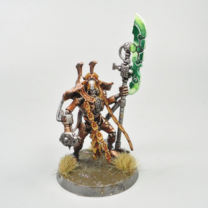 Necron Overlord Painted and Based - Warhammer 40k - Necrons