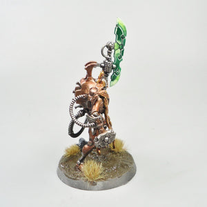 Necron Overlord Painted and Based - Warhammer 40k - Necrons