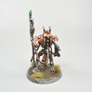 Necron Overlord Painted and Based - Warhammer 40k - Necrons
