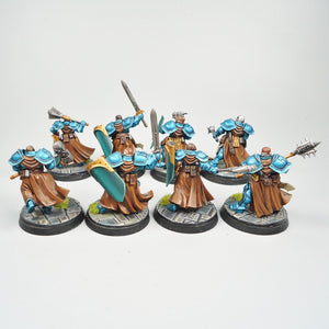 Stormcast Eternals x8 Painted - Warhammer Fantasy - Age of Sigmar Army