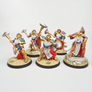 Stormcast Eternals - Sequitors x5 Painted - Warhammer Fantasy Age of Sigmar Army
