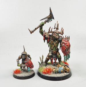 Killaboss Painted - Kruleboyz - Orruk - Warhammer Fantasy - Age of Sigmar