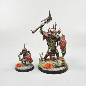 Killaboss Painted - Kruleboyz - Orruk - Warhammer Fantasy - Age of Sigmar