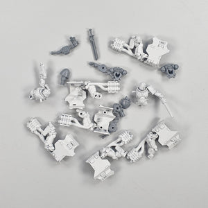 Warhammer 40K Space Marines Primaris Outrider Bits - Handle bars - Exhaust Legs
