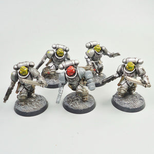 Space Marines - Assault Intercessors x5 Partly Painted - Warhammer 40k - GW