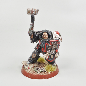 Black Templars - Converted Captain Painted - Warhammer 40k - Space Marines - GW