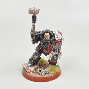 Black Templars - Converted Captain Painted - Warhammer 40k - Space Marines - GW