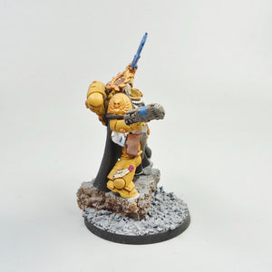 Imperial Fists - Captain Painted -  Warhammer 40k - Space Marines - 40,000 - GW