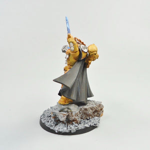 Imperial Fists - Captain Painted -  Warhammer 40k - Space Marines - 40,000 - GW